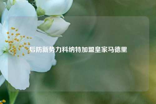 后防新势力科纳特加盟皇家马德里
