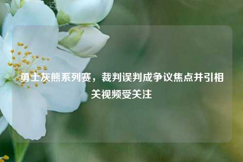 勇士灰熊系列赛，裁判误判成争议焦点并引相关视频受关注
